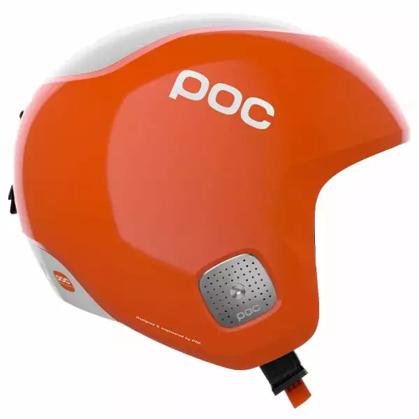 Casques Ski POC SKULL DURA COMP SPIN FLUORESCENT ORANGE 21 Orange / Blanc 3 Casques Ski POC SKULL DURA COMP SPIN FLUORESCENT ORANGE 21 Orange / Blanc – Image 3