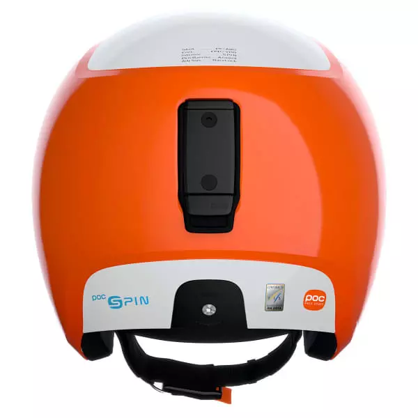 Casques Ski POC SKULL DURA COMP SPIN FLUORESCENT ORANGE 21 Orange / Blanc 4 Casques Ski POC SKULL DURA COMP SPIN FLUORESCENT ORANGE 21 Orange / Blanc – Image 4