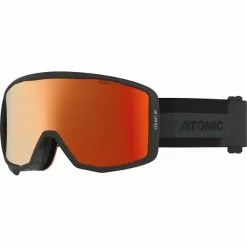 Masques De Ski ATOMIC COUNT JR CYLINDRICAL BLACK 23 Noir