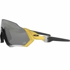 Lunettes De Soleil Sport OAKLEY FLIGHT JACKET TDF TRIFECTA FADEW/PRIZM BLK 21 Noir / Jaune -Optique Sécurité Soldes 9 77585 flight jacket tdf trifecta fadew prizm blk oo9401 2237 03