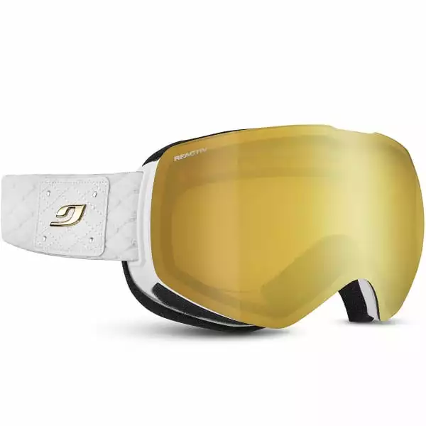 Masques De Ski JULBO SHADOW BLANC RV P2-4 FLASH OR 23 Blanc / Jaune 1 Masques De Ski JULBO SHADOW BLANC RV P2-4 FLASH OR 23 Blanc / Jaune
