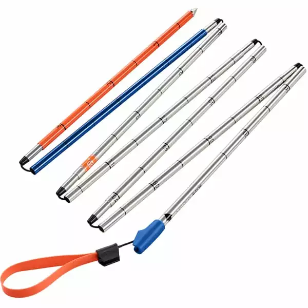 Sondes Avalanche ORTOVOX ALU 240 LIGHT 23 Gris / Orange / Bleu 1 Sondes Avalanche ORTOVOX ALU 240 LIGHT 23 Gris / Orange / Bleu