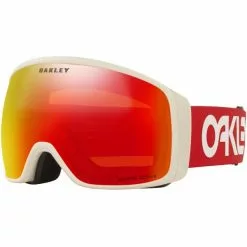Masques De Ski OAKLEY FLIGHT TRACKER XL FP VIPER RED GREY W PRIZM TORCH GBL 21 Blanc / Rouge