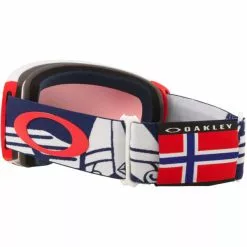 Masques De Ski OAKLEY FLIGHT PATH XL ALEKSANDER KILDE SIG ATTACKING VIKING W PRZM TORCH GBL 21 Blanc / Bleu / Rouge -Optique Sécurité Soldes 9 79375 oo7110 30 05