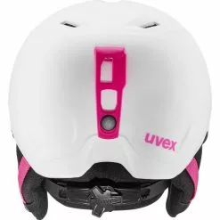 Casques Ski UVEX HEYYA PRO WHITE PI 23 Blanc / Noir / Rose -Optique Sécurité Soldes 9 80043 heyya pro white pi 566253 70 04