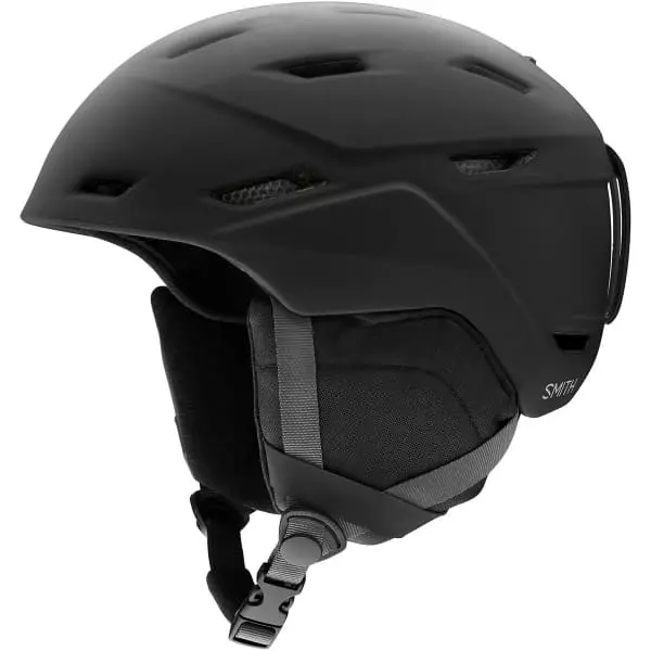 Casques Ski SMITH MISSION BLACK MATTE 23 Noir 1 Casques Ski SMITH MISSION BLACK MATTE 23 Noir