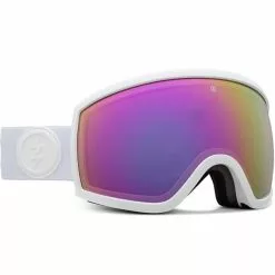 Masques De Ski ELECTRIC MINI EGG MATTE WHITE BROSE/PINK CHROME 21 Blanc / Rose