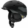 Casques Ski SMITH QUANTUM MIPS MATTE BLACK/CHARCOAL 22 Noir