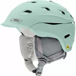 Casques Ski SMITH VANTAGE MIPS W MATTE POLAR BLUE 22 Bleu