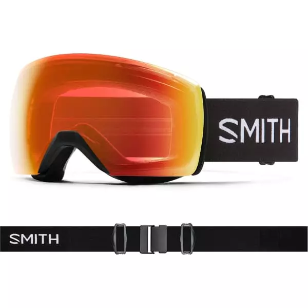 Masques De Ski SMITH SKYLINE XL BLACK CPE RED M 23 Noir 1 Masques De Ski SMITH SKYLINE XL BLACK CPE RED M 23 Noir