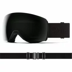 Masques De Ski SMITH SKYLINE XL BLACKOUT CPS BLK 23 Noir