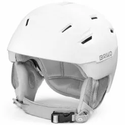 Casques Ski BRIKO CRYSTAL X MATT PEARL WHITE 22 Blanc