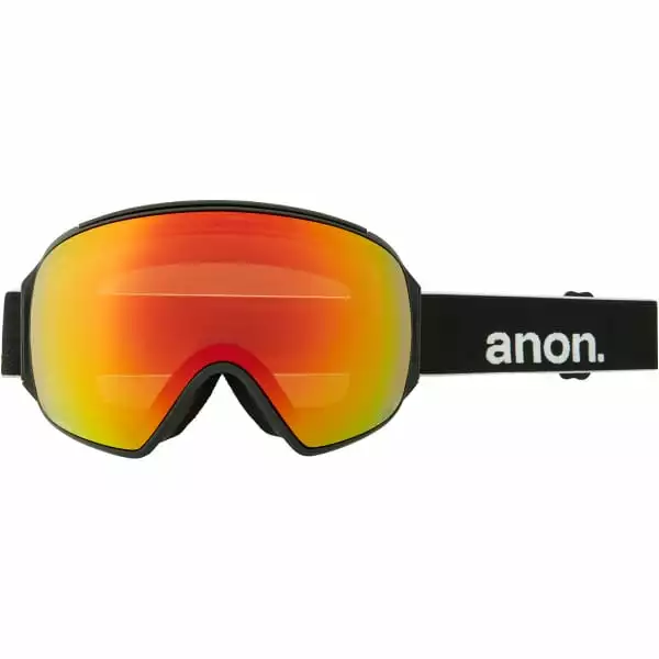 Masques De Ski ANON M4 TORIC BLACK/SUN RED 22 Noir 2 Masques De Ski ANON M4 TORIC BLACK/SUN RED 22 Noir – Image 2