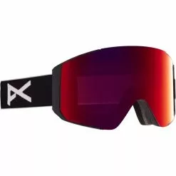 Masques De Ski ANON SYNC BLACK/SUN RED 22 Noir