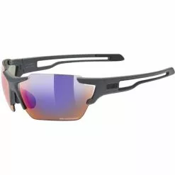 Lunettes De Soleil Sport UVEX SPORTSTYLE 803 CV DK GREY G 21 Violet / Gris