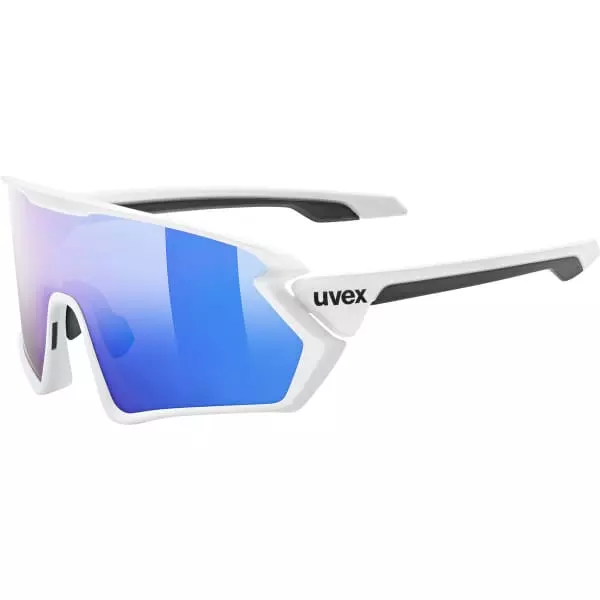 Lunettes De Soleil Sport UVEX SPORTSTYLE 231 WHITE MAT 21 Bleu / Blanc 1 Lunettes De Soleil Sport UVEX SPORTSTYLE 231 WHITE MAT 21 Bleu / Blanc