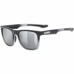 Lunettes De Soleil Lifestyle UVEX LGL 42 BLK TRSP 23 Gris