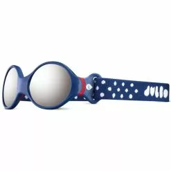 Lunettes De Soleil Sport JULBO LOOP S BLEU FONCE/ROUGE SP4 22 Bleu