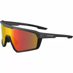 Lunettes De Soleil Sport CEBE ASPHALT GUNMETAL BLACK MATTE - ZONE GREY RED 22 Gris / Rouge
