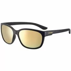 Lunettes De Soleil Sport CEBE AYDEN MATTE BLACK - ZONE BLUE LIGHT BROWN GOLD 21 Noir / Jaune