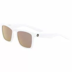 Lunettes De Soleil Lifestyle DRAGON DR DRAC LL MI ILON MATTE WHITE/LL ROSE GOLD I 21 Blanc