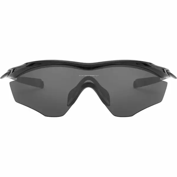 Lunettes De Soleil Sport OAKLEY M2 FRAME XL POLISHED BLACK W/ GREY 22 Noir 2 Lunettes De Soleil Sport OAKLEY M2 FRAME XL POLISHED BLACK W/ GREY 22 Noir – Image 2