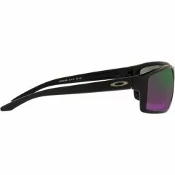 Lunettes De Soleil Sport OAKLEY GIBSTON MATTE BLACK W/ PRIZM JADE 22 Noir / Vert -Optique Sécurité Soldes 9 86229 oo9449 1560 05