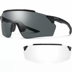 Lunettes De Soleil Sport SMITH RUCKUS MATTE BLACK 22 Noir