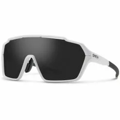Lunettes De Soleil Sport SMITH SHIFT MAG MATTE WHITE CHROMAPOP BLACK 22 Blanc