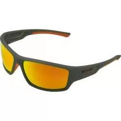 Lunettes De Soleil Sport CAIRN FLUIDE MAT KHAKI 22 Vert / Orange
