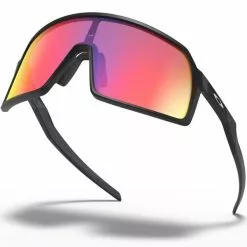 Lunettes De Soleil Sport OAKLEY SUTRO S MATTE BLACK PRIZM ROAD 22 Noir / Rose -Optique Sécurité Soldes 9 88993 sutro s matte black prizm road oo9462 0428 06