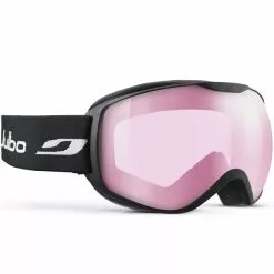 Masques De Ski JULBO ISON BLACK/PINK FLASH SILVER 23 Noir / Rose