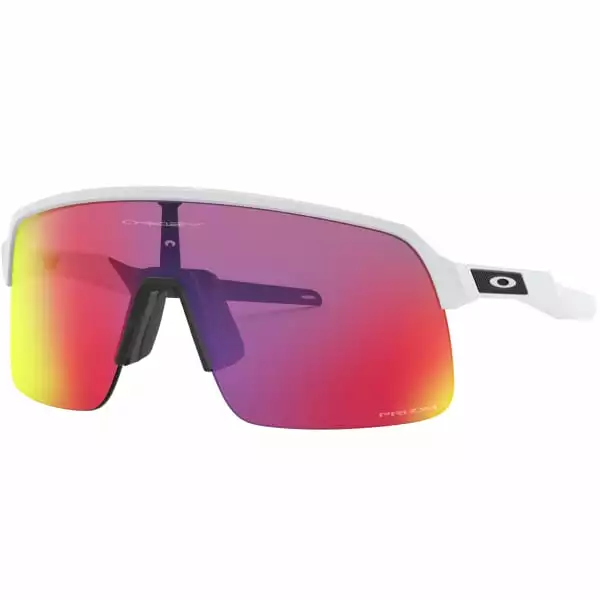 Lunettes De Soleil Sport OAKLEY SUTRO LITE MATTE WHITE PRIZM ROAD 22 Blanc / Rouge 1 Lunettes De Soleil Sport OAKLEY SUTRO LITE MATTE WHITE PRIZM ROAD 22 Blanc / Rouge