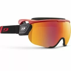 Visières Ski De Fond JULBO SNIPER EVO L SPECTRON 2 RED / BLACK 23 Noir / Rouge