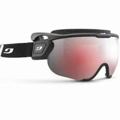 Visières Ski De Fond JULBO SNIPER EVO L SPECTRON 2 BLACK / BLACK 23 Noir / Rouge