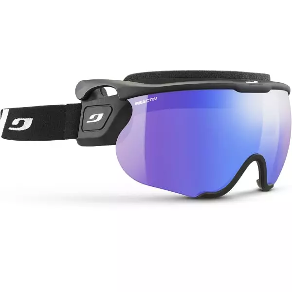 Visières Ski De Fond JULBO SNIPER EVO L REACTIV BLACK / BLACK 23 Bleu / Noir 1 Visières Ski De Fond JULBO SNIPER EVO L REACTIV BLACK / BLACK 23 Bleu / Noir