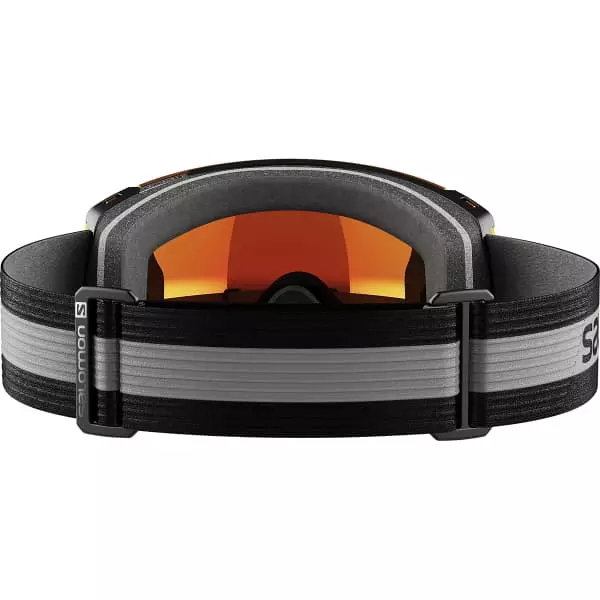 Masques De Ski SALOMON RADIUM ML BK/MID RED 22 Noir / Jaune 3 Masques De Ski SALOMON RADIUM ML BK/MID RED 22 Noir / Jaune – Image 3