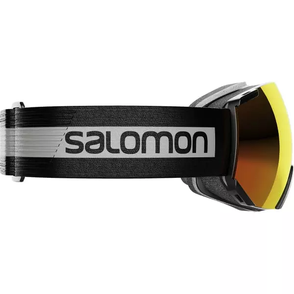 Masques De Ski SALOMON RADIUM ML BK/MID RED 22 Noir / Jaune 4 Masques De Ski SALOMON RADIUM ML BK/MID RED 22 Noir / Jaune – Image 4