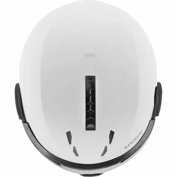 Casques Ski UVEX INSTINCT VISOR WHITE BLACK 23 Blanc 4 Casques Ski UVEX INSTINCT VISOR WHITE BLACK 23 Blanc – Image 4