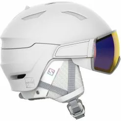 Casques Ski SALOMON MIRAGE CA PHOTO SIGMA/ALL WEAT 22 Blanc