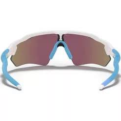 Lunettes De Soleil Sport OAKLEY RADAR EV XS POLISHED WHITE W/ PRIZM SAPPH 22 Bleu / Blanc -Optique Sécurité Soldes 9 94527 oj9001 1531 03