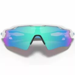 Lunettes De Soleil Sport OAKLEY RADAR EV XS POLISHED WHITE W/ PRIZM SAPPH 22 Bleu / Blanc -Optique Sécurité Soldes 9 94527 oj9001 1531 06