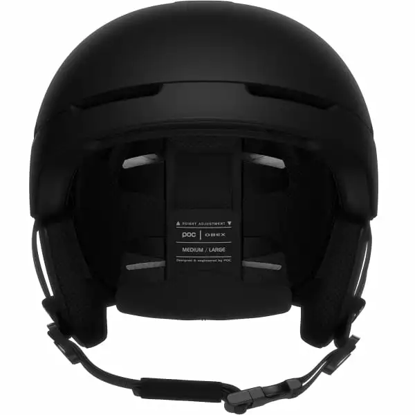 Casques Ski POC OBEX BC MIPS URANIUM BLACK MATT 23 Noir 4 Casques Ski POC OBEX BC MIPS URANIUM BLACK MATT 23 Noir – Image 4