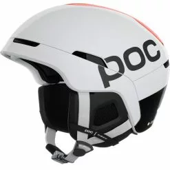 Casques Ski POC OBEX BC MIPS HYDROGEN WHITE/FLUORESCENT ORANGE AVIP 23 Blanc / Orange
