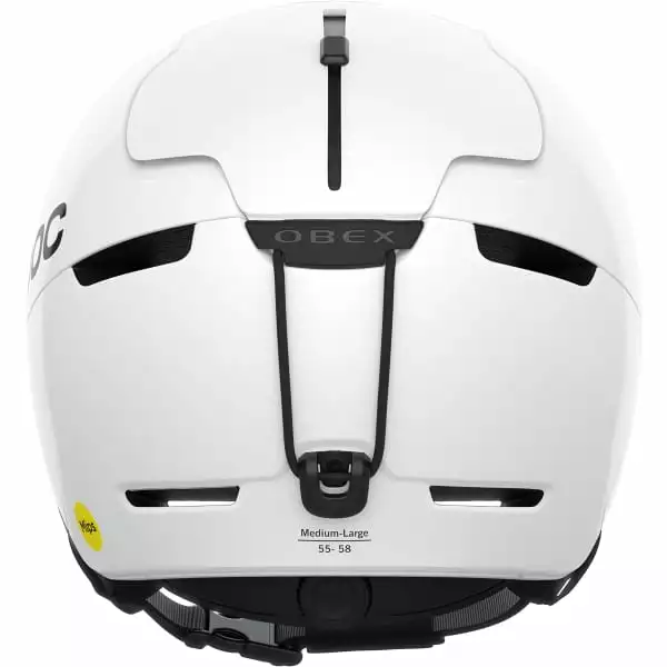 Casques Ski POC OBEX MIPS HYDROGEN WHITE 23 Blanc 4 Casques Ski POC OBEX MIPS HYDROGEN WHITE 23 Blanc – Image 4