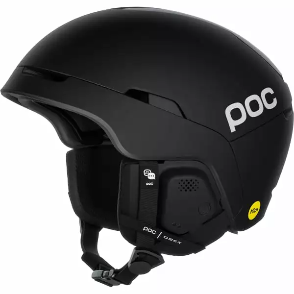 Casques Ski POC OBEX MIPS COMMUNICATION URANIUM BLACK MATT 23 Noir 1 Casques Ski POC OBEX MIPS COMMUNICATION URANIUM BLACK MATT 23 Noir