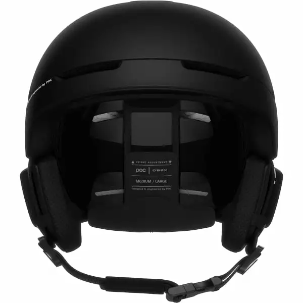 Casques Ski POC OBEX MIPS COMMUNICATION URANIUM BLACK MATT 23 Noir 2 Casques Ski POC OBEX MIPS COMMUNICATION URANIUM BLACK MATT 23 Noir – Image 2
