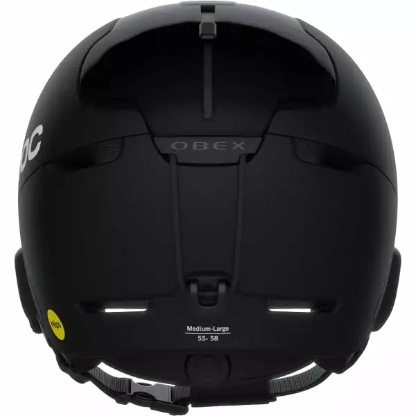 Casques Ski POC OBEX MIPS COMMUNICATION URANIUM BLACK MATT 23 Noir 4 Casques Ski POC OBEX MIPS COMMUNICATION URANIUM BLACK MATT 23 Noir – Image 4