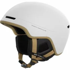 Casques Ski POC OBEX PURE HYDROGEN WHITE/ARAGONITE BROWN MATT 22 Blanc
