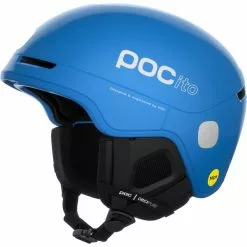 Casques Ski POC POCITO OBEX MIPS FLUORESCENT BLUE 23 Bleu